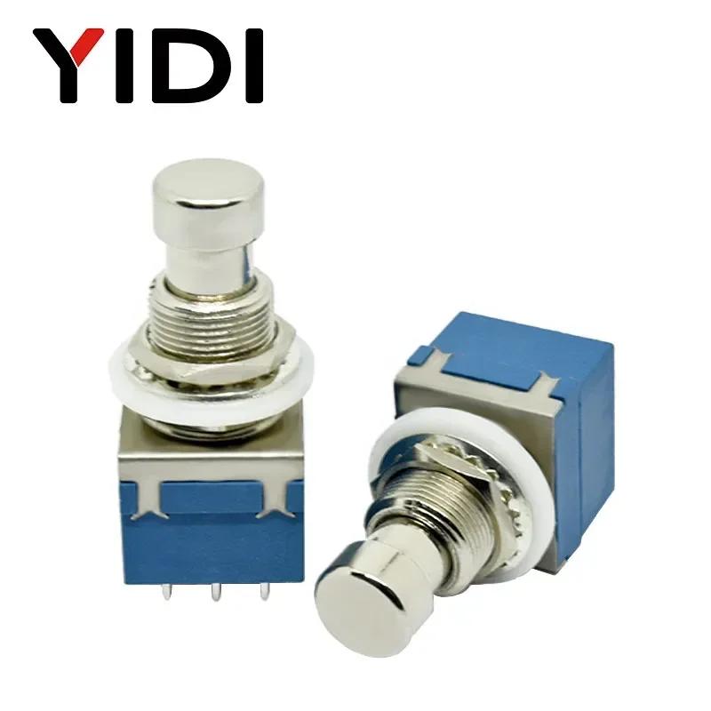 9 Pin 3PDT Switch Foot Guitar Effect Pedal Box Stomp Switch Latching Solder Pin with Aluminum Head Nail Cap with Wrench Switch without Cap
9 Pin 3PDT Switch Foot Guitar Effect Pedal Box Stomp Switch Latching Solder Pin with Aluminum Head Nail Cap with Wrench Switch without Cap