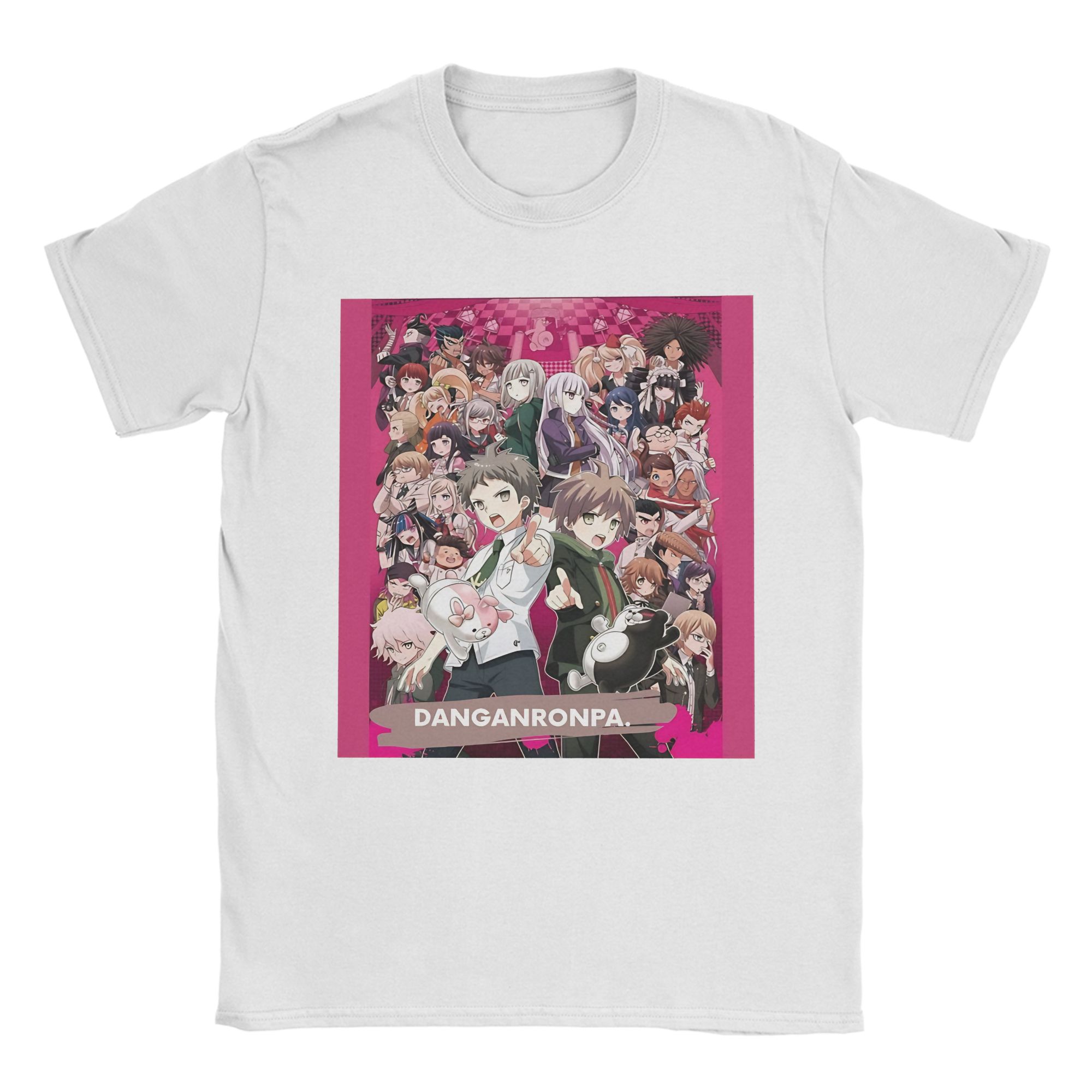Danganronpa Monokuma Tee Shirt for Men Women Graphic Japanese video game Printing T Shirts 100% Cotton Clothes M
Danganronpa Monokuma Tee Shirt for Men Women Graphic Japanese video game Printing T Shirts 100% Cotton Clothes M