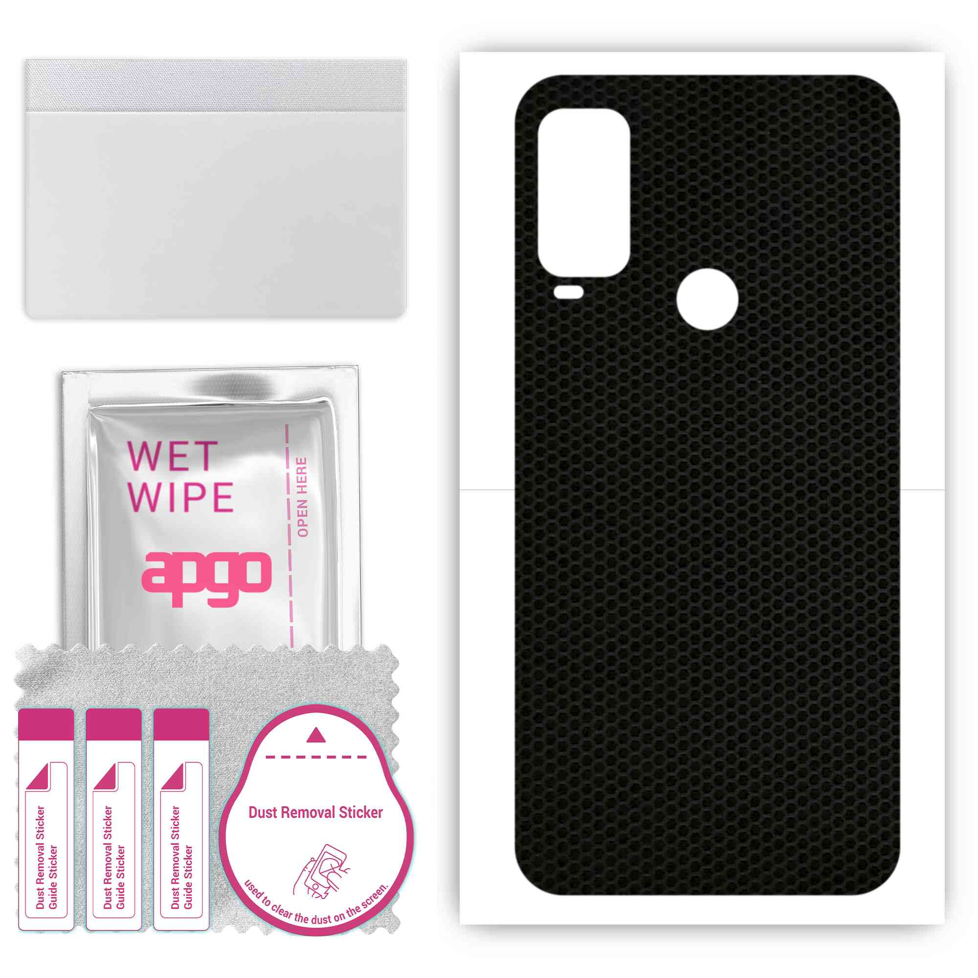 apgo Protective Skin Sticker for the back compatible with Alcatel 1L Pro, Wrap Film, Foil, Vinyl - Pattern Matrix
apgo Protective Skin Sticker for the back compatible with Alcatel 1L Pro, Wrap Film, Foil, Vinyl - Pattern Matrix