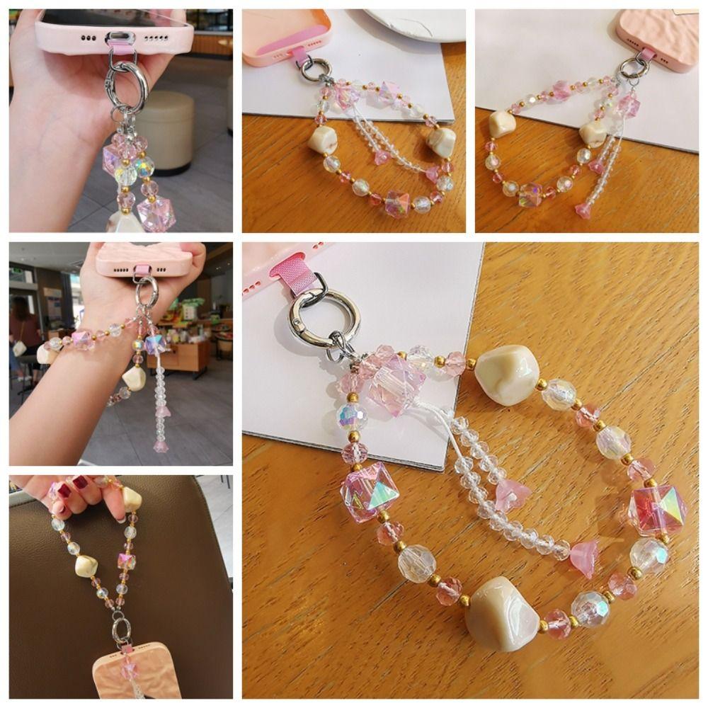 Auroral Coloration Crystal Phone Lanyard Blingbling Bag Pendant Hanging Phone Accessories Style B
Auroral Coloration Crystal Phone Lanyard Blingbling Bag Pendant Hanging Phone Accessories Style B