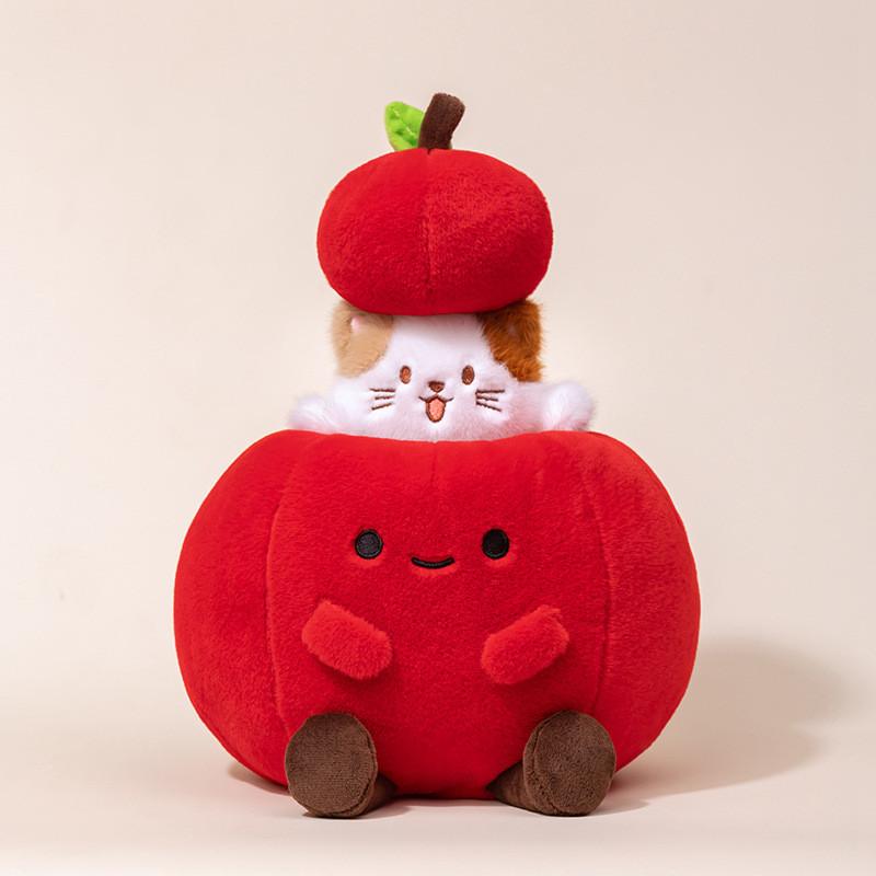 Креативная трехцветная плюшевая игрушка-кошка в виде яблока для детей, для комфорта и в подарок
Креативная трехцветная плюшевая игрушка-кошка в виде яблока для детей, для комфорта и в подарок