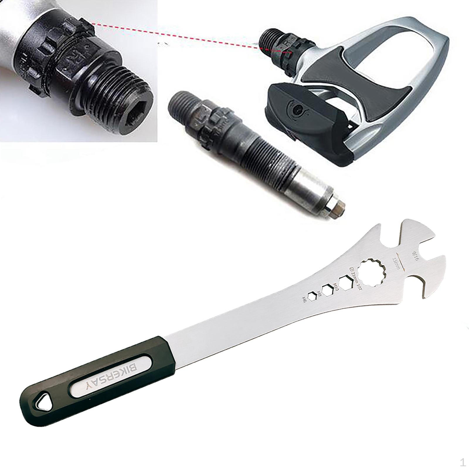 Bike Pedal Wrench MTB Road Bicycle Long Handle Pedals Remover Spanner Cycling Repair Replace Tool
Bike Pedal Wrench MTB Road Bicycle Long Handle Pedals Remover Spanner Cycling Repair Replace Tool