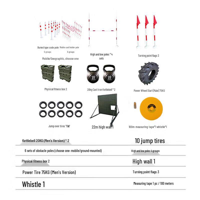 Falcon Alliance 400M Obstacle Course Training Equipment
Falcon Alliance 400M Obstacle Course Training Equipment