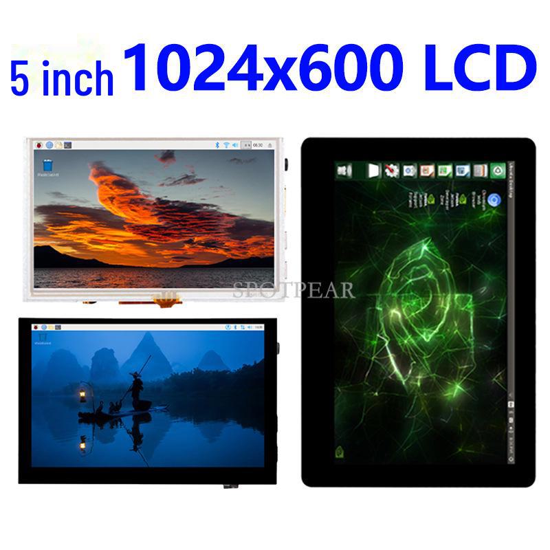 5-inch Raspberry Pi LCD, 1024x600, HDMI, Narrow Edge, Capacitive Touch Display.
5-inch Raspberry Pi LCD, 1024x600, HDMI, Narrow Edge, Capacitive Touch Display.