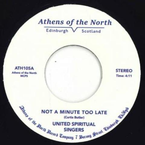 7inch Record UNITED SPIRITUAL SINGERS - Not A Minute Too Late / I m A Belie ATH105 Athens Of The N 2021 UK Soul/Funk
7inch Record UNITED SPIRITUAL SINGERS - Not A Minute Too Late / I m A Belie ATH105 Athens Of The N 2021 UK Soul/Funk