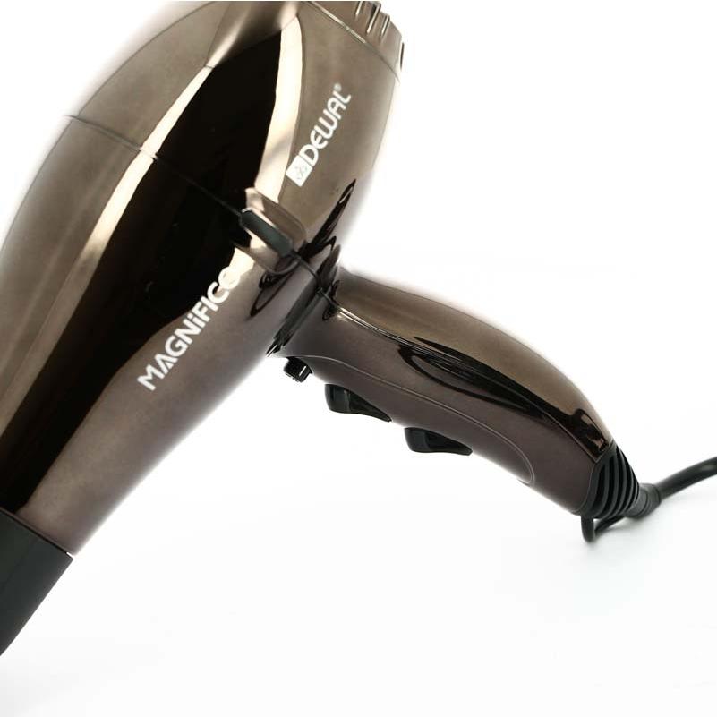 Hair Dryer Dewal Magnifico 2000 W Ionization 2 Nozzles Brown
Hair Dryer Dewal Magnifico 2000 W Ionization 2 Nozzles Brown