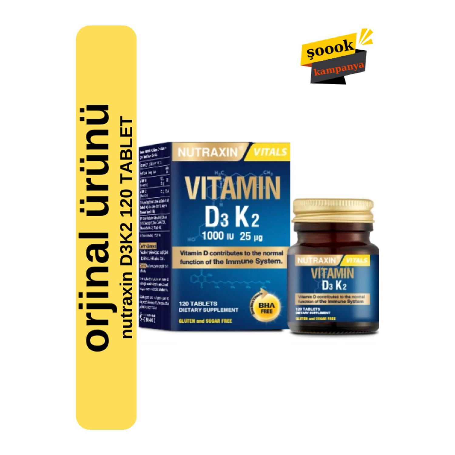 D3k2 120 Tablets - 1000 Iu Vitamin D3, 25 Mcg Vitamin K2 
D3k2 120 Tablets - 1000 Iu Vitamin D3, 25 Mcg Vitamin K2