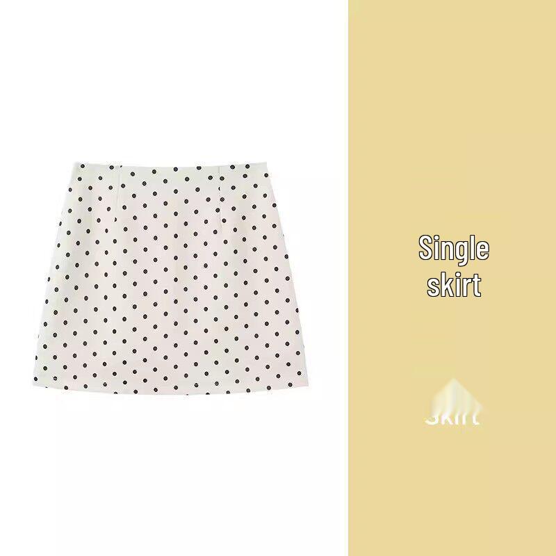 Women s Polka Dot Skirt Suit - Early Summer, Unique & Beautiful, Dopamine Girl Vibe, Seaside Pastoral Style, Korean Fashion Small
Women s Polka Dot Skirt Suit - Early Summer, Unique & Beautiful, Dopamine Girl Vibe, Seaside Pastoral Style, Korean Fashion Small