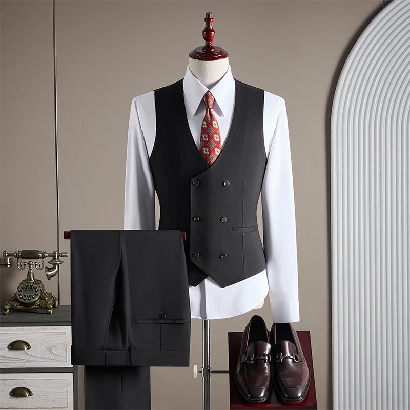 Refined Tencel Lyocell Wool Slim Fit Double-Breasted Suit for Men – High-End Business Casual Style 7XL/64 (210-230 catties)
Refined Tencel Lyocell Wool Slim Fit Double-Breasted Suit for Men – High-End Business Casual Style 7XL/64 (210-230 catties)