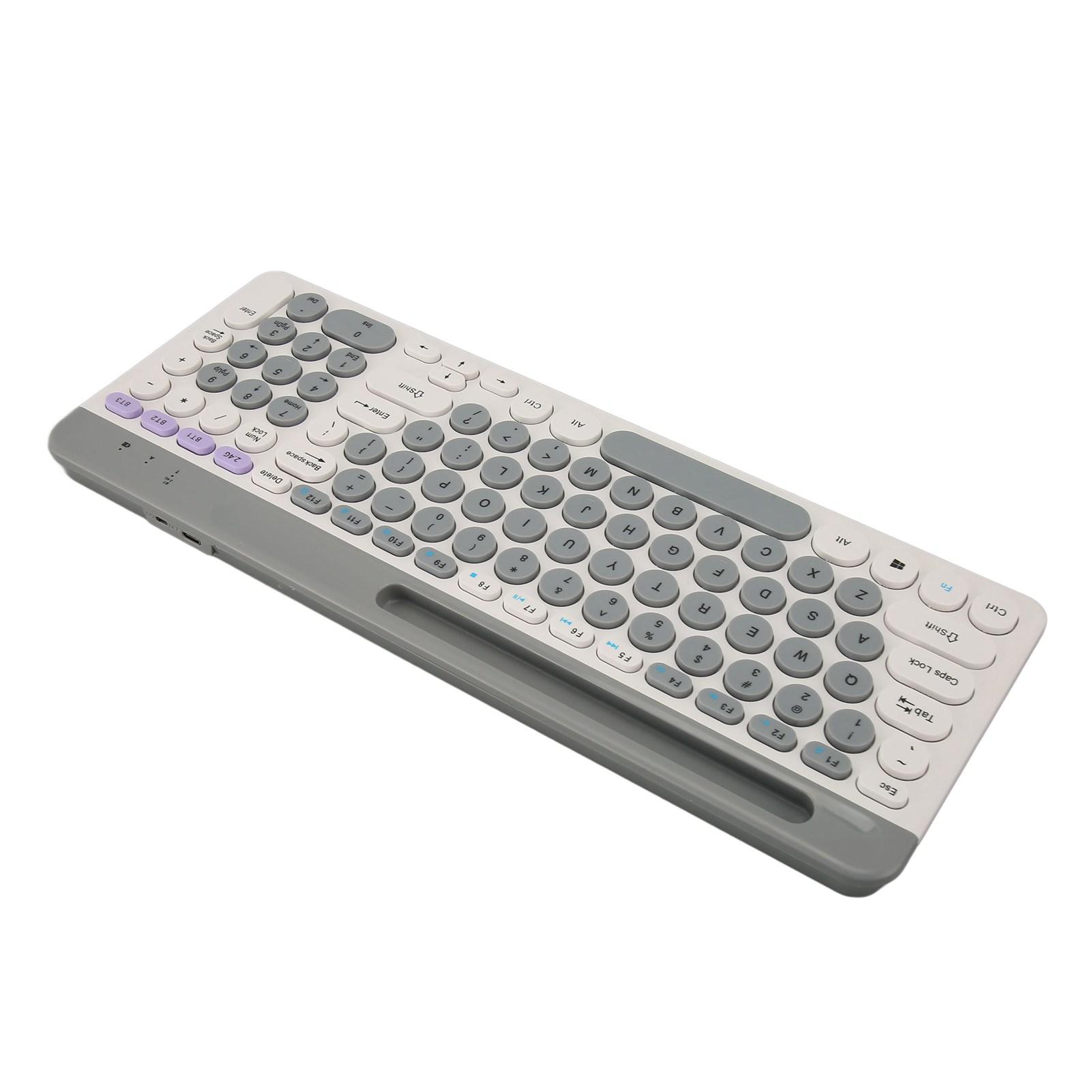 Wireless Keyboard Mouse Set Rechargeable Retro 2.4G Wireless Keyboard Mouse Set
Wireless Keyboard Mouse Set Rechargeable Retro 2.4G Wireless Keyboard Mouse Set