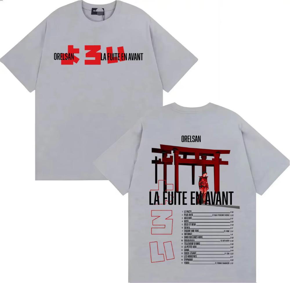 Rapper Orelsan Album Double Sided Print Fashion Graphic Tshrit Unisex Women Casual Oversized Comfort ONeck Tshirts Streetwear 4XL
Rapper Orelsan Album Double Sided Print Fashion Graphic Tshrit Unisex Women Casual Oversized Comfort ONeck Tshirts Streetwear 4XL