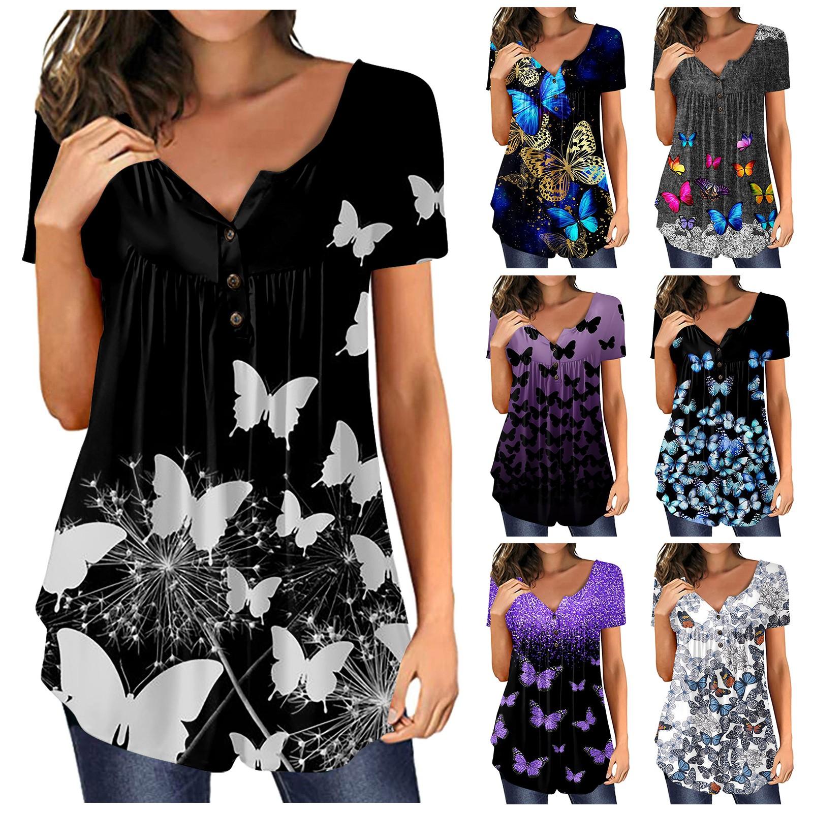 Женская модная повседневная футболка с коротким рукавом и воротником на пуговицах с принтом, топ
Женская модная повседневная футболка с коротким рукавом и воротником на пуговицах с принтом, топ