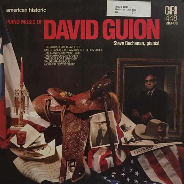 LP Record DAVID GUION STEVE BUCHANAN Piano Music Of David Guion SD448 COMPOSERS RECO 1981 US Classical Used
LP Record DAVID GUION STEVE BUCHANAN Piano Music Of David Guion SD448 COMPOSERS RECO 1981 US Classical Used