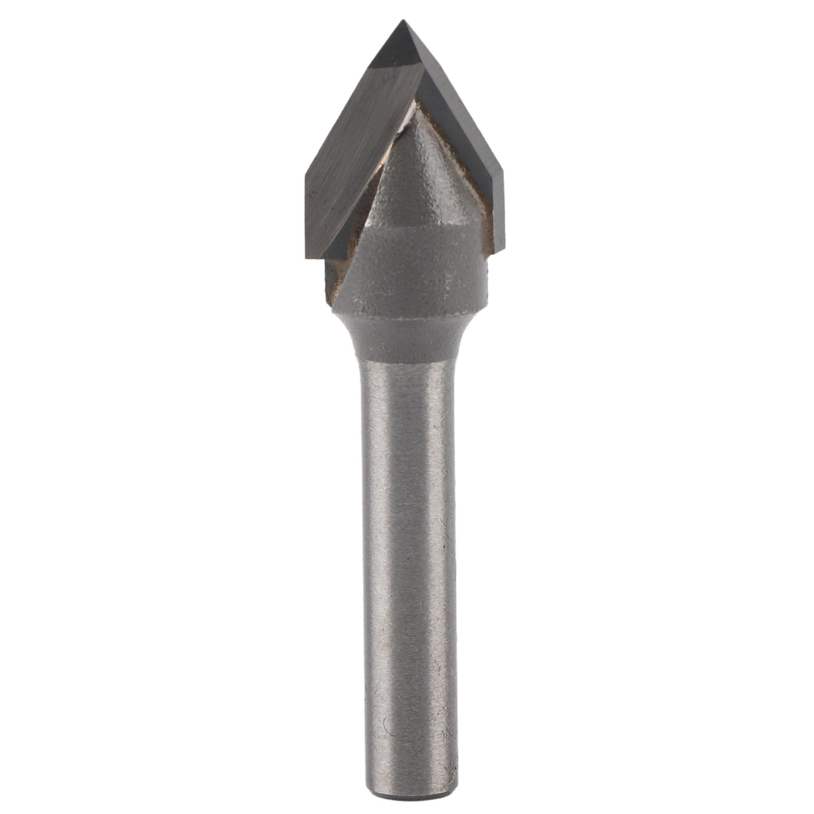 Router Bit 60 Degrees V Type 45# Carbon Steel 6mm Shank with Alloy Head Woodworking Tool(60 Degrees
Router Bit 60 Degrees V Type 45# Carbon Steel 6mm Shank with Alloy Head Woodworking Tool(60 Degrees