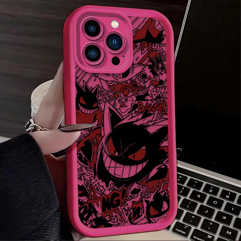Luxury Gengar P-Pokemon Soft Case For iPhone 17 Air 16 16E 15 14 13 12 11 Pro Max X XS X S Max XR SE 2020 SE4 7 8 Silicone Cover For iPhone 15 ProMax
Luxury Gengar P-Pokemon Soft Case For iPhone 17 Air 16 16E 15 14 13 12 11 Pro Max X XS X S Max XR SE 2020 SE4 7 8 Silicone Cover For iPhone 15 ProMax