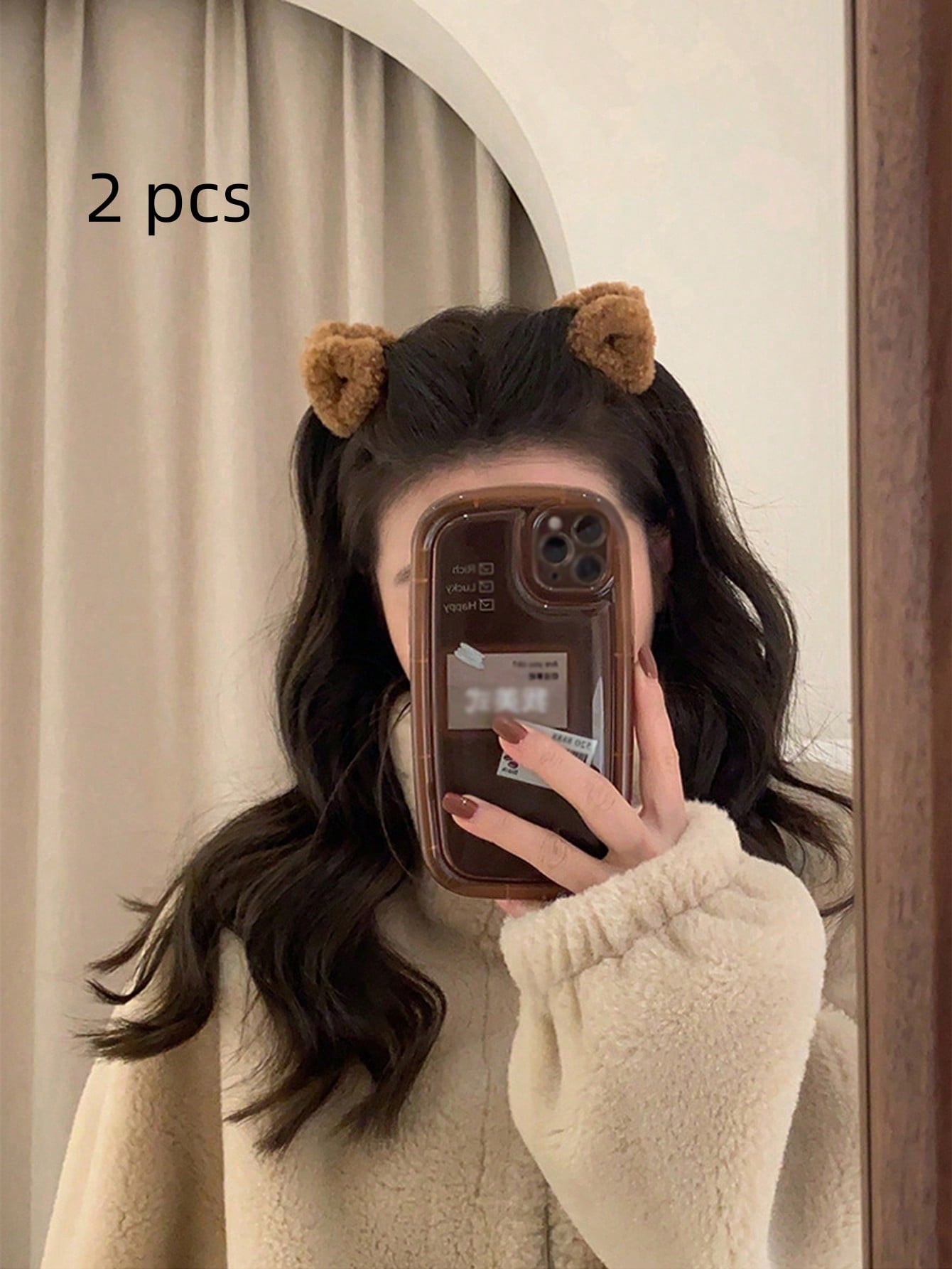 1 Piece Cute Plush Cat & Lamb Ear Hair Clips - Daily Use for Bangs & Short Hair Styling коричневый
1 Piece Cute Plush Cat & Lamb Ear Hair Clips - Daily Use for Bangs & Short Hair Styling коричневый