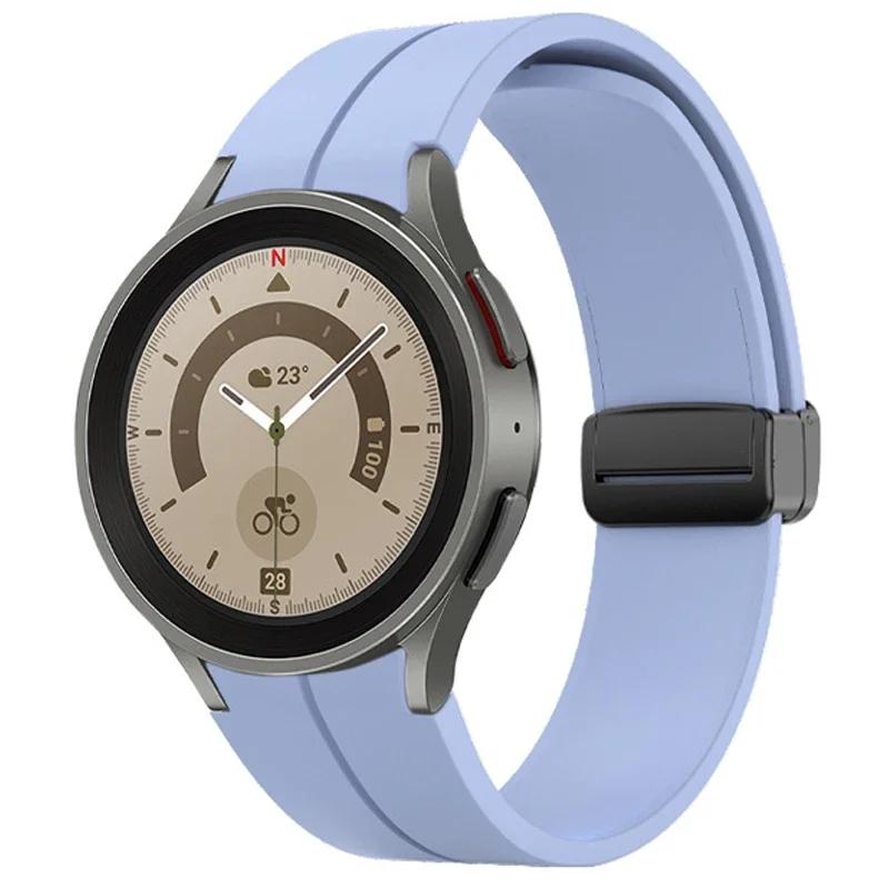 Магнітний силіконовий ремінець для Samsung Watch 7 6 5 4 40 44 мм/5 Pro 45 мм, без проміжків, складана пряжка, ремінець для Galaxy Watch 6/4 Classic Watch 4 5 40 44mm
Магнітний силіконовий ремінець для Samsung Watch 7 6 5 4 40 44 мм/5 Pro 45 мм, без проміжків, складана пряжка, ремінець для Galaxy Watch 6/4 Classic Watch 4 5 40 44mm