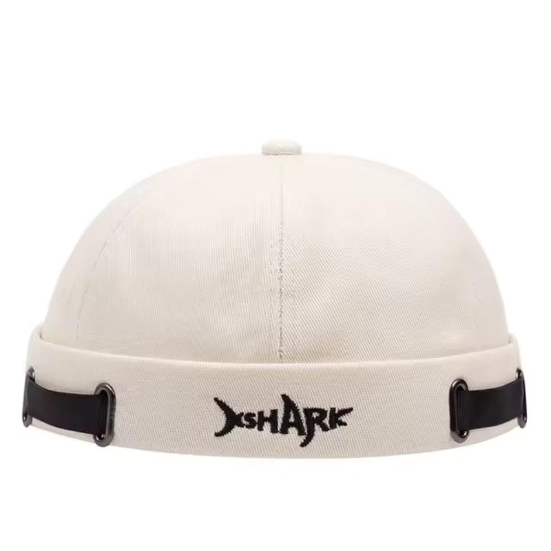 Винтажная дышащая шапка-бини без полей с вышивкой акулы, хлопковая, в стиле ретро, мужская регулируемая докерская кепка, литературная матросская кепка, хип-хоп шапка 54-62CM
Винтажная дышащая шапка-бини без полей с вышивкой акулы, хлопковая, в стиле ретро, мужская регулируемая докерская кепка, литературная матросская кепка, хип-хоп шапка 54-62CM