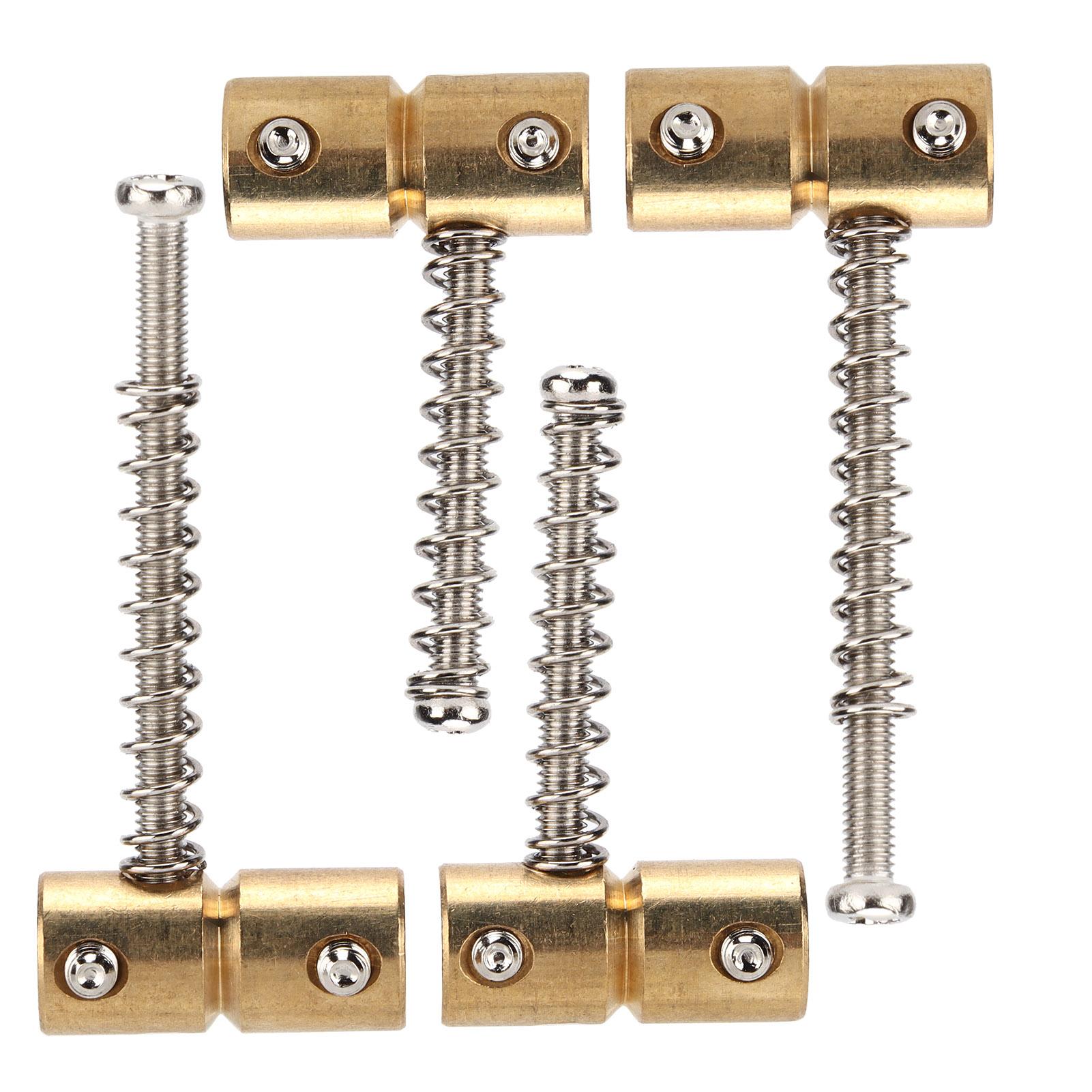 4Pcs Bass String Saddle 4String Brass Bridge Set Kit Accessory Replacement for Electric
4Pcs Bass String Saddle 4String Brass Bridge Set Kit Accessory Replacement for Electric