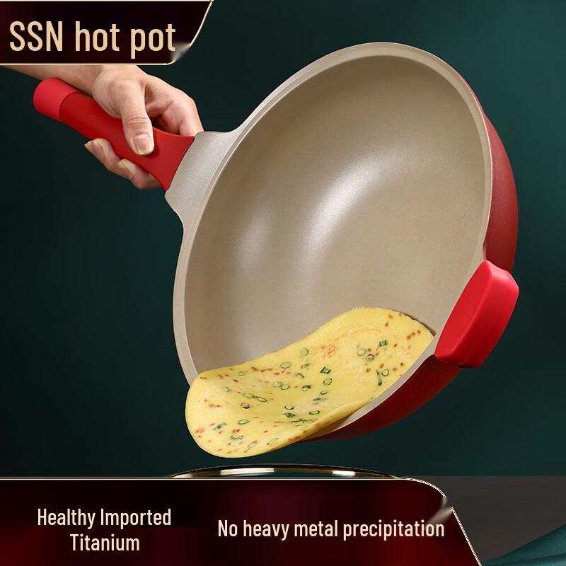 SSN Lightweight Titanium Non-Stick Wok
SSN Lightweight Titanium Non-Stick Wok
