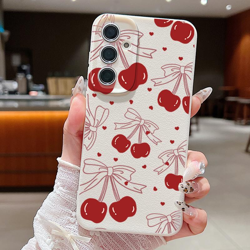Чехол с вишнями для Samsung Galaxy S25 S24 Ultra S23 Plus S22 S21 FE A15 A16 A25 A26 A34 A35 A36 A52 A53 A54 A55 A56 5G Capa Galaxy A56
Чехол с вишнями для Samsung Galaxy S25 S24 Ultra S23 Plus S22 S21 FE A15 A16 A25 A26 A34 A35 A36 A52 A53 A54 A55 A56 5G Capa Galaxy A56