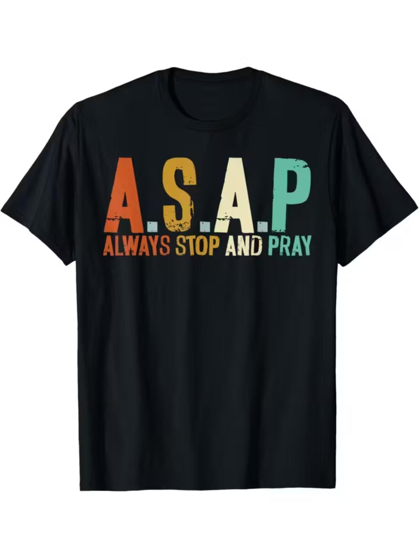 Men s Christian Always Stop And Pray T-Shirt S разноцветный
Men s Christian Always Stop And Pray T-Shirt S разноцветный
