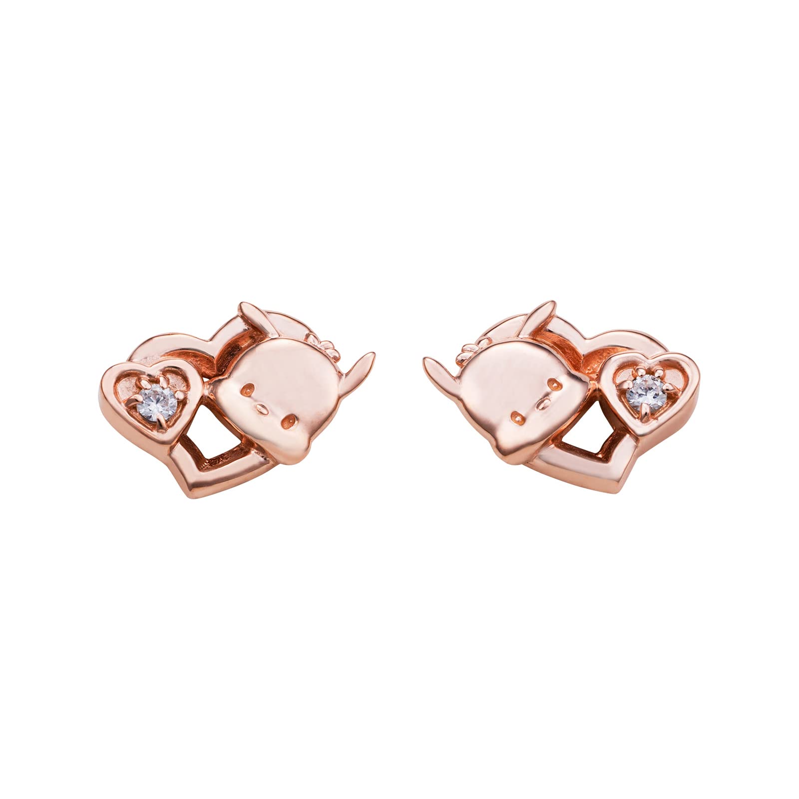 Pochacco Pochacco Earrings for Both Ears Set of 2 Sanrio Characters Hapidanbui Open Heart Heart 925 Silver Cubic Zirconia Silicone Catch Pink Gold рожевий
Pochacco Pochacco Earrings for Both Ears Set of 2 Sanrio Characters Hapidanbui Open Heart Heart 925 Silver Cubic Zirconia Silicone Catch Pink Gold рожевий