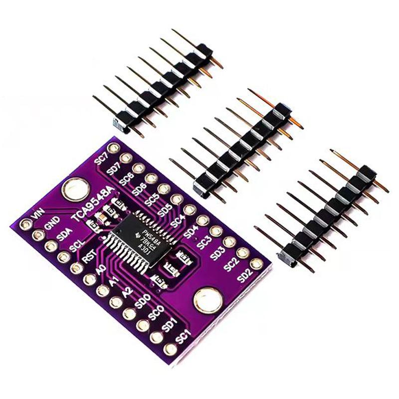 TCA9548A 1to8 I2C 8-Channel IIC Multi-Channel Expansion Board Module Development Boards
TCA9548A 1to8 I2C 8-Channel IIC Multi-Channel Expansion Board Module Development Boards