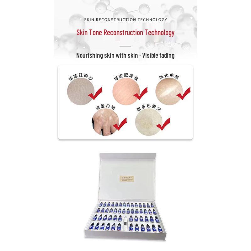 Authentic Skin Tone Repair & Whitening Essence for Beauty Salons Skin Tone Reconstruction Pigment
Authentic Skin Tone Repair & Whitening Essence for Beauty Salons Skin Tone Reconstruction Pigment
