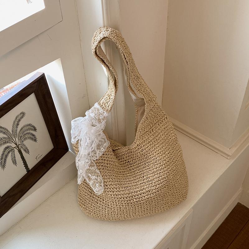 Yogodlns Solid Color Woven Tote Bag Hollow Out Breathable Shopping Straw Bag Lightweight Summer Beach Handbag For Women 41x1.5x34.5cm бежевий
Yogodlns Solid Color Woven Tote Bag Hollow Out Breathable Shopping Straw Bag Lightweight Summer Beach Handbag For Women 41x1.5x34.5cm бежевий