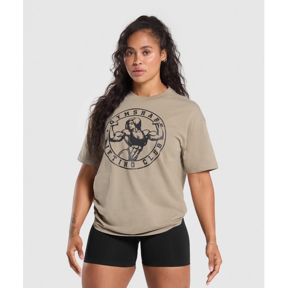 Gymshark Футболка Strong Girl Lifting Club с рисунком песочно-коричневого цвета B2B8Q NBZS
Gymshark Футболка Strong Girl Lifting Club с рисунком песочно-коричневого цвета B2B8Q NBZS