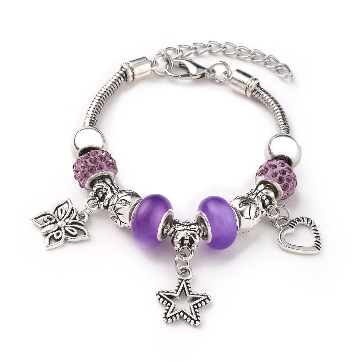Fashion Ethnic Alloy Beaded Bracelet Women Star Charm Pendant Hand Jewelry Trendy Gift
Fashion Ethnic Alloy Beaded Bracelet Women Star Charm Pendant Hand Jewelry Trendy Gift