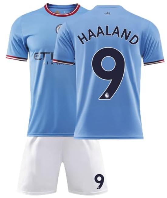 Комплект верхней и нижней формы для взрослых Haaland Manchester City Home Erling Braut Haaland 9 Replica Norway National Team Tokix Original Manchester No. (М, синий
Комплект верхней и нижней формы для взрослых Haaland Manchester City Home Erling Braut Haaland 9 Replica Norway National Team Tokix Original Manchester No. (М, синий