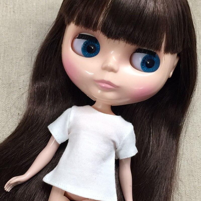 Pure Color Doll T-shirt for Blythe Doll Clothes Base Shirt Верхній одяг для Azone Momoko Doll Clothes 1/6 Doll Accessories білий
Pure Color Doll T-shirt for Blythe Doll Clothes Base Shirt Верхній одяг для Azone Momoko Doll Clothes 1/6 Doll Accessories білий