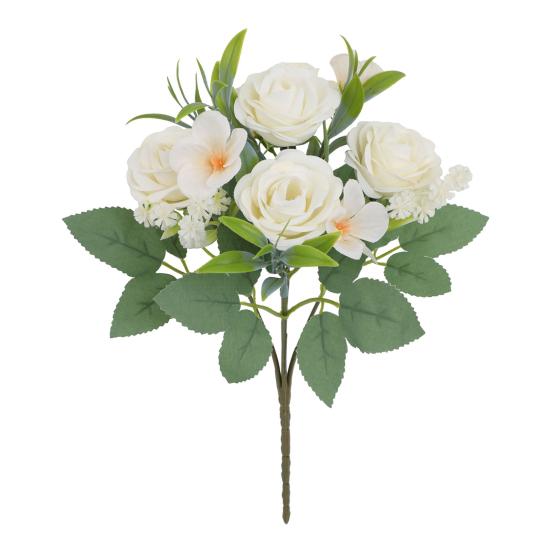 Yousheng Simulated Roses Artificial Flowers Bouquet Real Touch Fake Roses for Home Wedding Office Decor Faux Silk Flowers All Year Round Bouquet белый
Yousheng Simulated Roses Artificial Flowers Bouquet Real Touch Fake Roses for Home Wedding Office Decor Faux Silk Flowers All Year Round Bouquet белый
