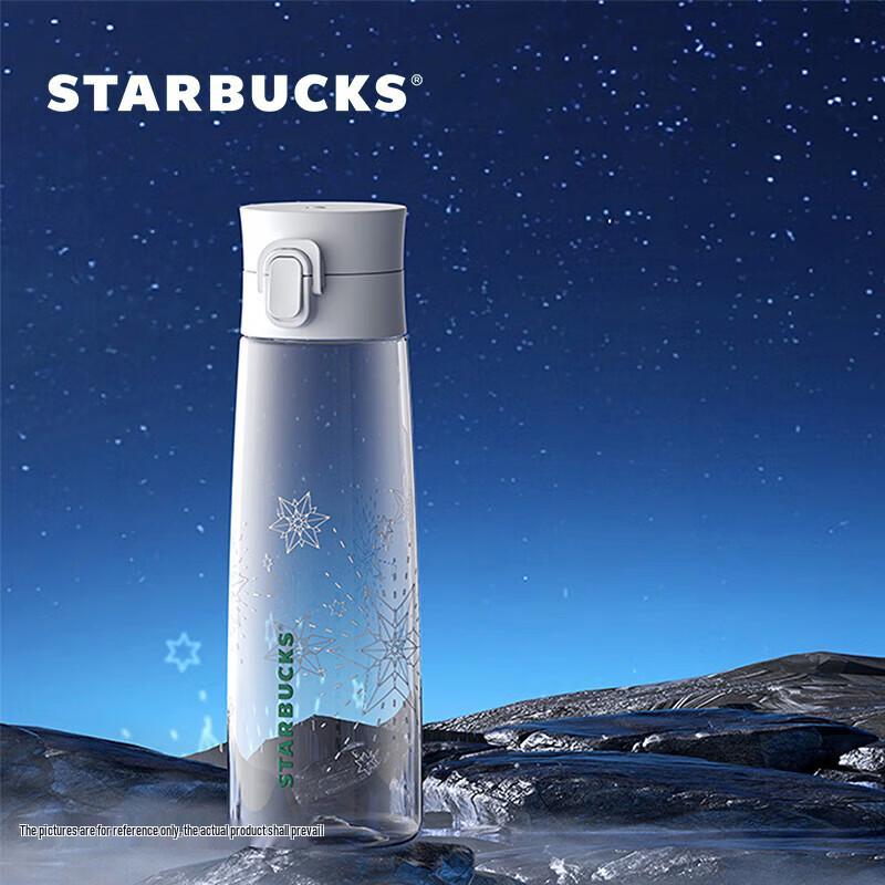 Starbucks Starry Shine Portable Flip-Top Tumbler 680mL
Starbucks Starry Shine Portable Flip-Top Tumbler 680mL