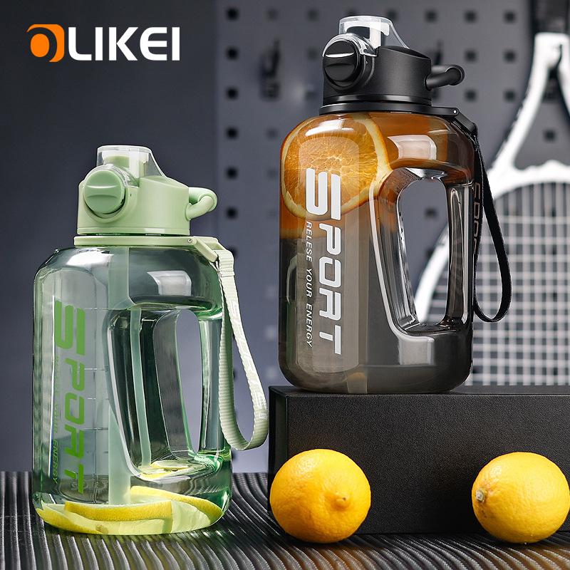 Бутылка для воды OLIKEI Gym Fitness с ручкой и трубочкой, большой емкости, для занятий спортом на открытом воздухе, без BPA, герметичная, портативная, с откидной крышкой, чайник 1,7 л/2,5 л 1700ml чёрный
Бутылка для воды OLIKEI Gym Fitness с ручкой и трубочкой, большой емкости, для занятий спортом на открытом воздухе, без BPA, герметичная, портативная, с откидной крышкой, чайник 1,7 л/2,5 л 1700ml чёрный