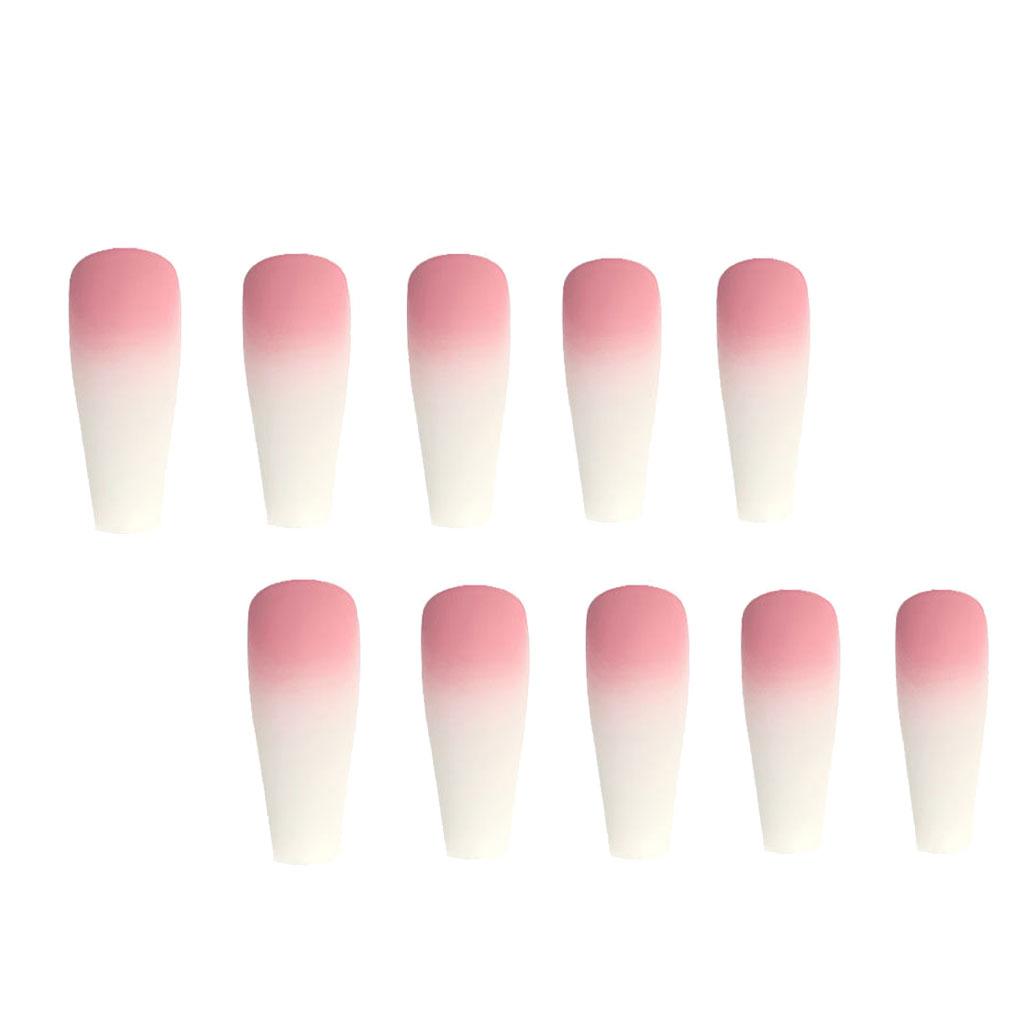 1 Set French Tip Press on Nails Extension Frosted Extra Long Matte Fingernails Tips Detachable Fashion DIY Manicure Kit
1 Set French Tip Press on Nails Extension Frosted Extra Long Matte Fingernails Tips Detachable Fashion DIY Manicure Kit