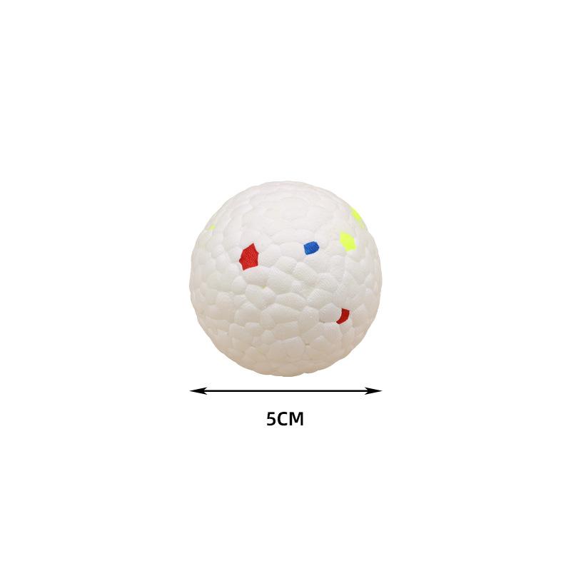 High Rebound Dog Chewable Ball with Round and Colorful Design - Training and Interactive Toy for Pets, Promoting Intelligence. Small
High Rebound Dog Chewable Ball with Round and Colorful Design - Training and Interactive Toy for Pets, Promoting Intelligence. Small