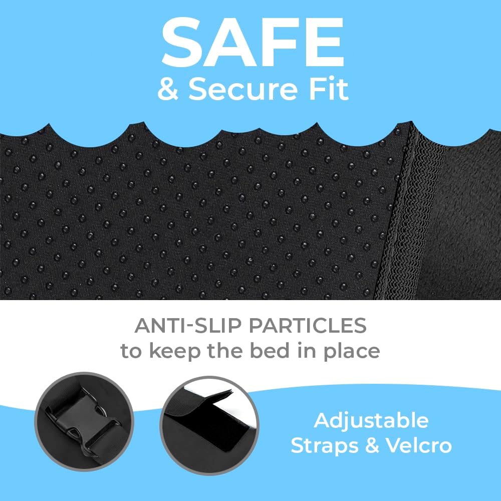 Надувная кровать для малышей - Удлинитель сиденья самолета для детей, Товары первой необходимости для путешествий с детьми на самолете, Прочная и водостойкая ткань Оксфорд, с дорожной сумкой
Надувная кровать для малышей - Удлинитель сиденья самолета для детей, Товары первой необходимости для путешествий с детьми на самолете, Прочная и водостойкая ткань Оксфорд, с дорожной сумкой