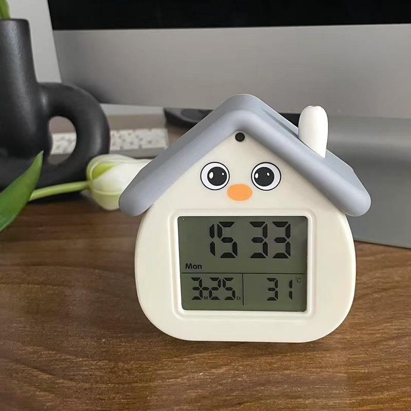 ЖК-дисплей Интеллектуальное голосовое управление Студенческий будильник Три набора будильников Режим ночника 10cm
ЖК-дисплей Интеллектуальное голосовое управление Студенческий будильник Три набора будильников Режим ночника 10cm