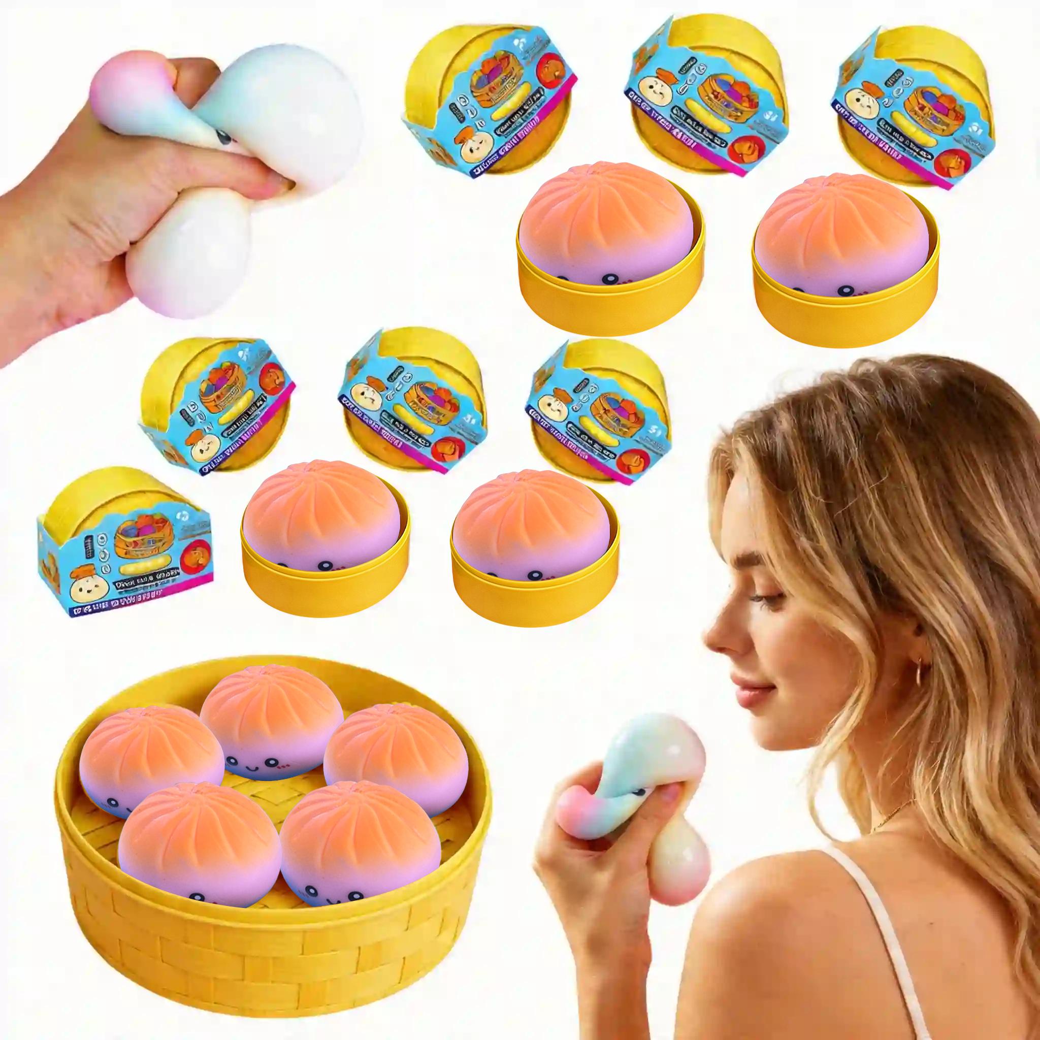 Simulated Bun Toy Slow Rising Stress Relief Squeeze Toy for Office Desk and Home Decor with Cute Face Design Single Pack One Size
Simulated Bun Toy Slow Rising Stress Relief Squeeze Toy for Office Desk and Home Decor with Cute Face Design Single Pack One Size