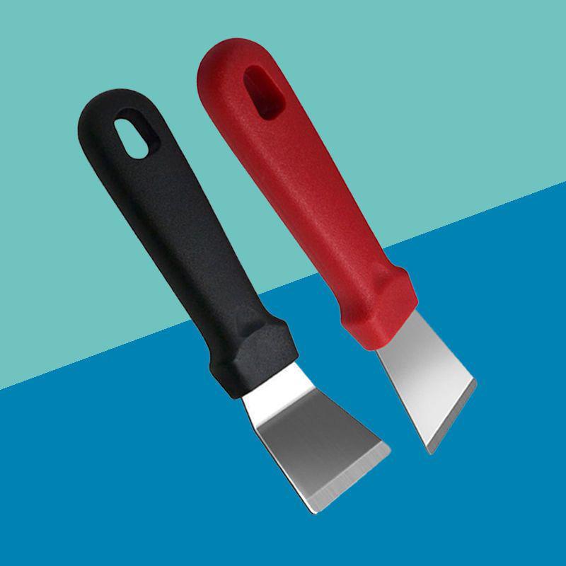 Скребок для утолщенного дна кастрюли для удаления масляных пятен Мелкие инструменты для чистки Черная накипь Скребок для смолы для кухни Цвет случайный 2pcs
Скребок для утолщенного дна кастрюли для удаления масляных пятен Мелкие инструменты для чистки Черная накипь Скребок для смолы для кухни Цвет случайный 2pcs