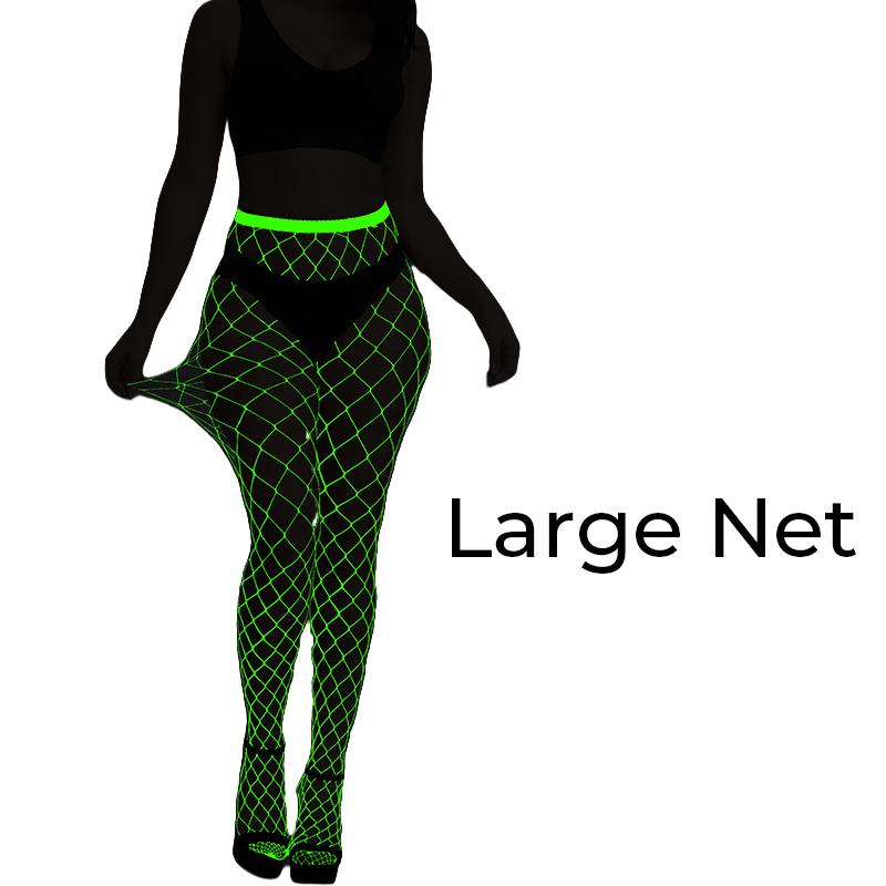Women S Luminous Fishnet Stockings High Waist Glow-In-The-Dark Leggings Tights For Party Halloween Costume Accessories Max 172cm 75kg
Women S Luminous Fishnet Stockings High Waist Glow-In-The-Dark Leggings Tights For Party Halloween Costume Accessories Max 172cm 75kg
