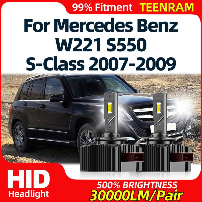 Canbus LED Headlight Bulbs 30000LM High Power Xenon HID Car Lights 12V 6000K For Mercedes Benz W221 S550 S-Class 2007 2008 2009 Xenon Headlight 2PCS
Canbus LED Headlight Bulbs 30000LM High Power Xenon HID Car Lights 12V 6000K For Mercedes Benz W221 S550 S-Class 2007 2008 2009 Xenon Headlight 2PCS