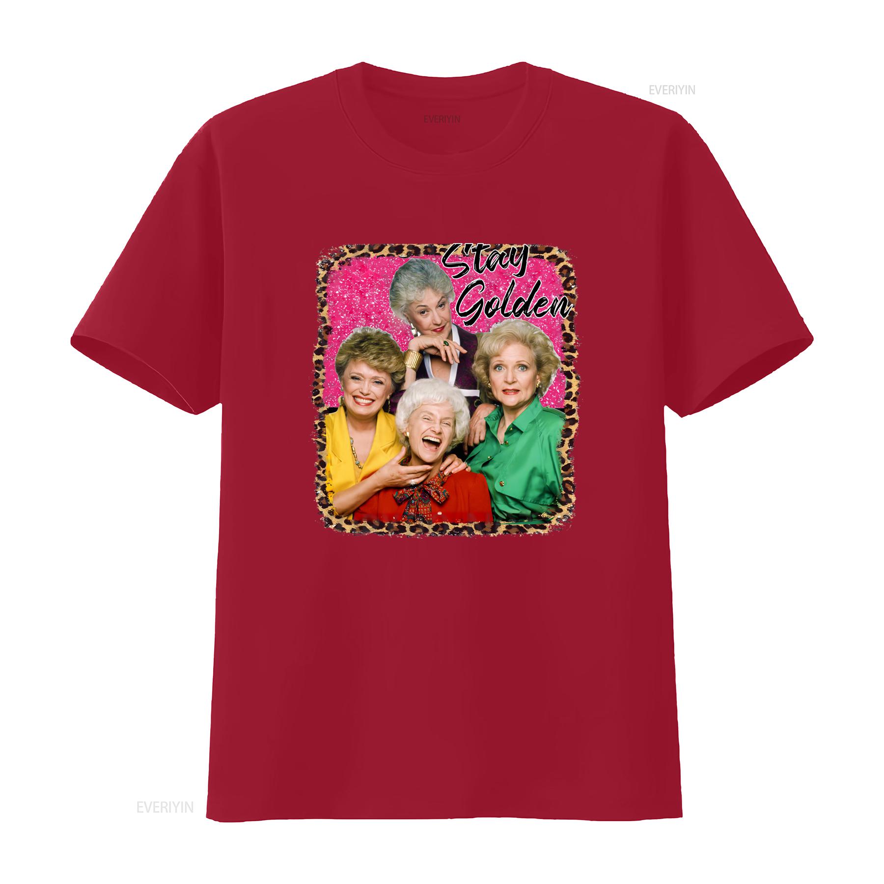 Golden Girls Inspired Stay T Shirt Retro 80s TV Show vintage Washed designer clothes Breathable Casual Stylish fashion graphic S
Golden Girls Inspired Stay T Shirt Retro 80s TV Show vintage Washed designer clothes Breathable Casual Stylish fashion graphic S