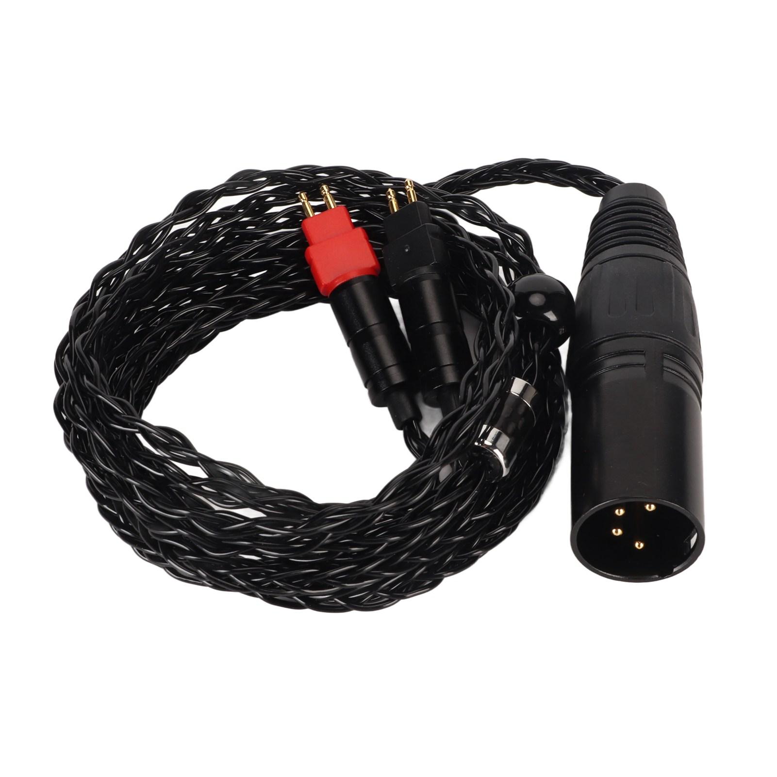 4-контактный XLR сбалансированный мужской кабель для наушников для SENNHEISER HD650 HD660 S HD6XX HD600 HD580 HD535 HD545
4-контактный XLR сбалансированный мужской кабель для наушников для SENNHEISER HD650 HD660 S HD6XX HD600 HD580 HD535 HD545