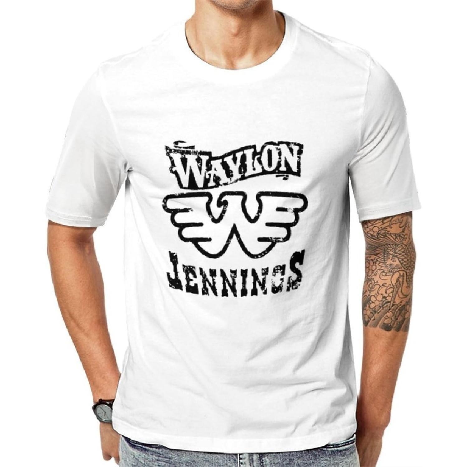 FHDGBMNB Mens Crew Neck T Shirt Waylon Jennings Short Sleeve Casual Summer Tees Muscle Slim Fit Workout Tops XXXXXL білий
FHDGBMNB Mens Crew Neck T Shirt Waylon Jennings Short Sleeve Casual Summer Tees Muscle Slim Fit Workout Tops XXXXXL білий