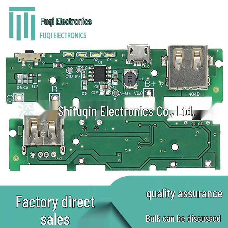 5V 1A Boost Module Circuit Board for DIY 18650 Lithium Battery Power Bank
5V 1A Boost Module Circuit Board for DIY 18650 Lithium Battery Power Bank