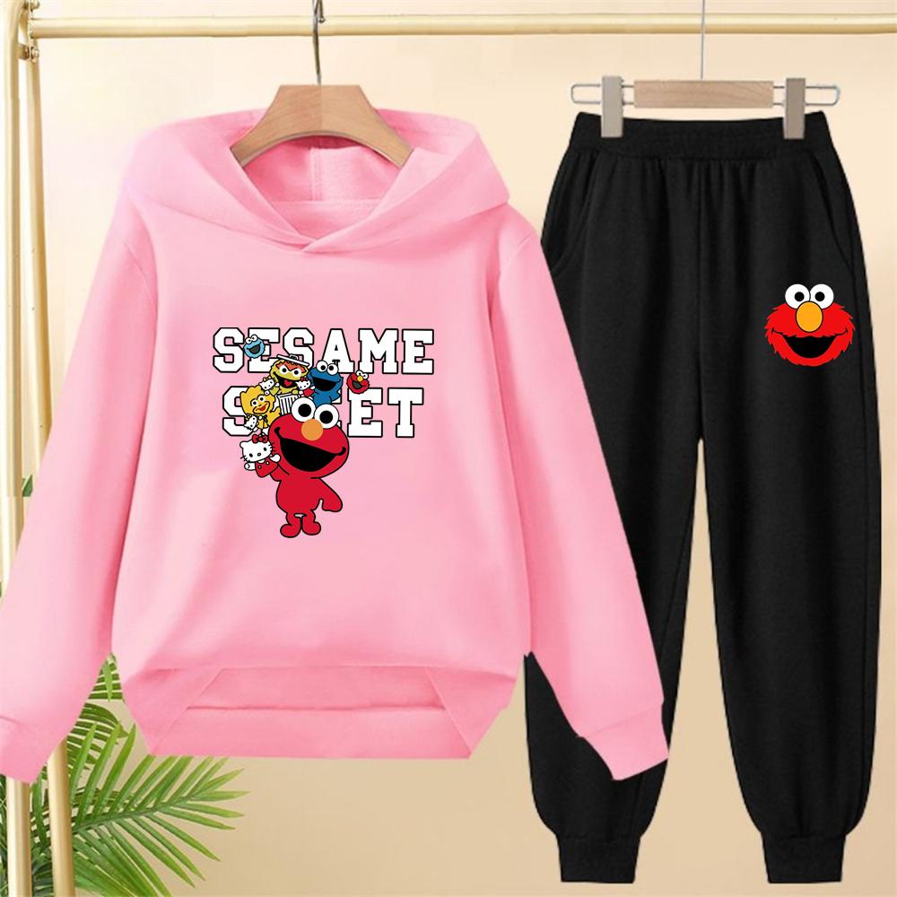Sesame Street Children s Hoodie Suitable hooded sweatshirt outerwear+pants set autumn clothing for Age 100
Sesame Street Children s Hoodie Suitable hooded sweatshirt outerwear+pants set autumn clothing for Age 100